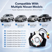 Clock Spring for Nissan Rogue 2007–2015